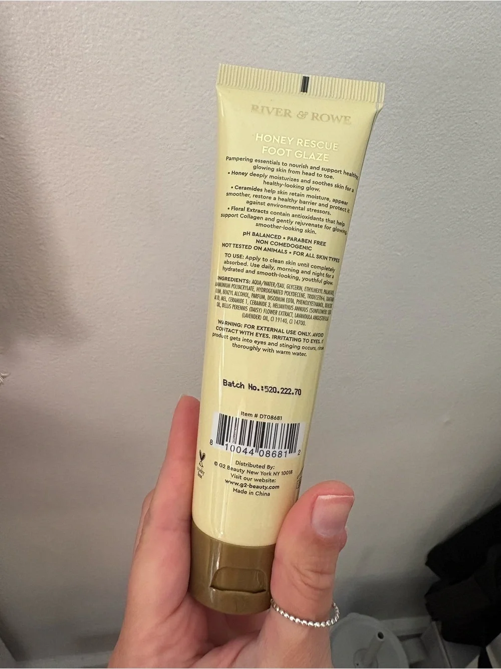 Honey Rescue Foot Glaze